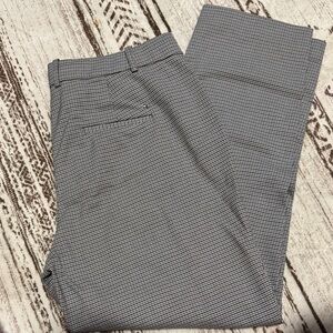 Tommy Hilfiger Black and White Checkered Pants